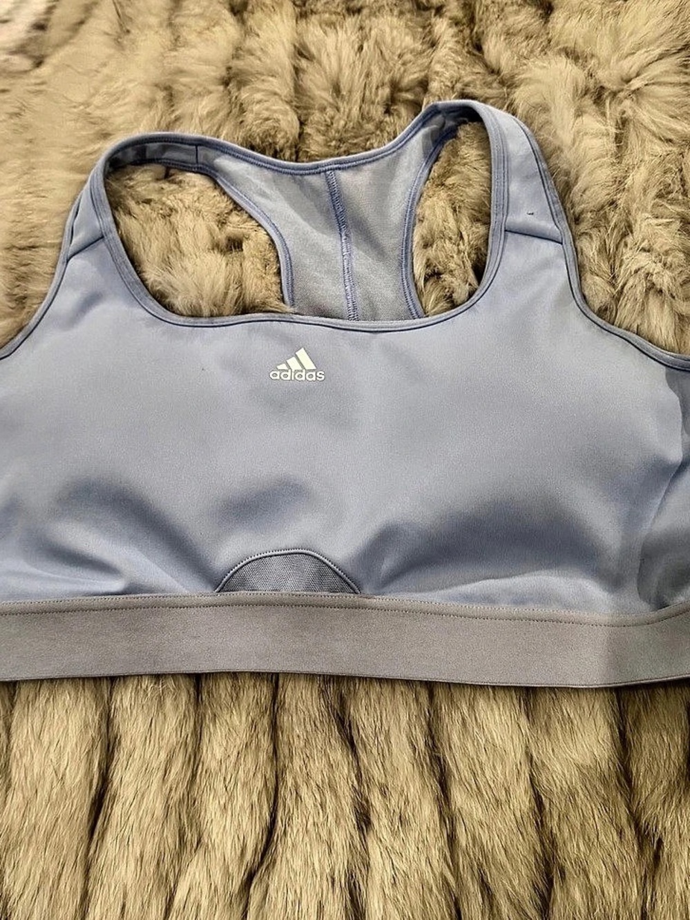 adidas Blue Sports Bra - Removable Pads XL